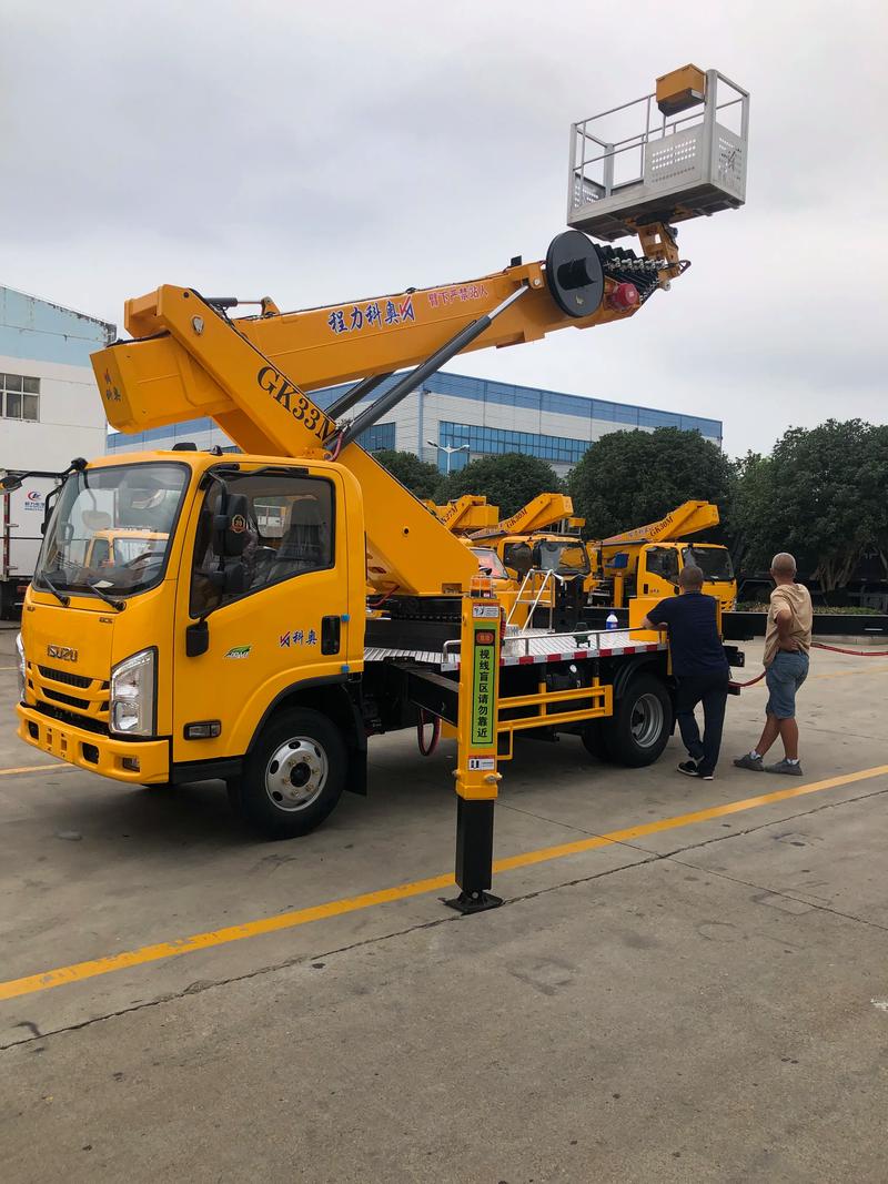 大同五十铃高空作业车 伸缩臂长覆盖广，专业供应厂家详解
