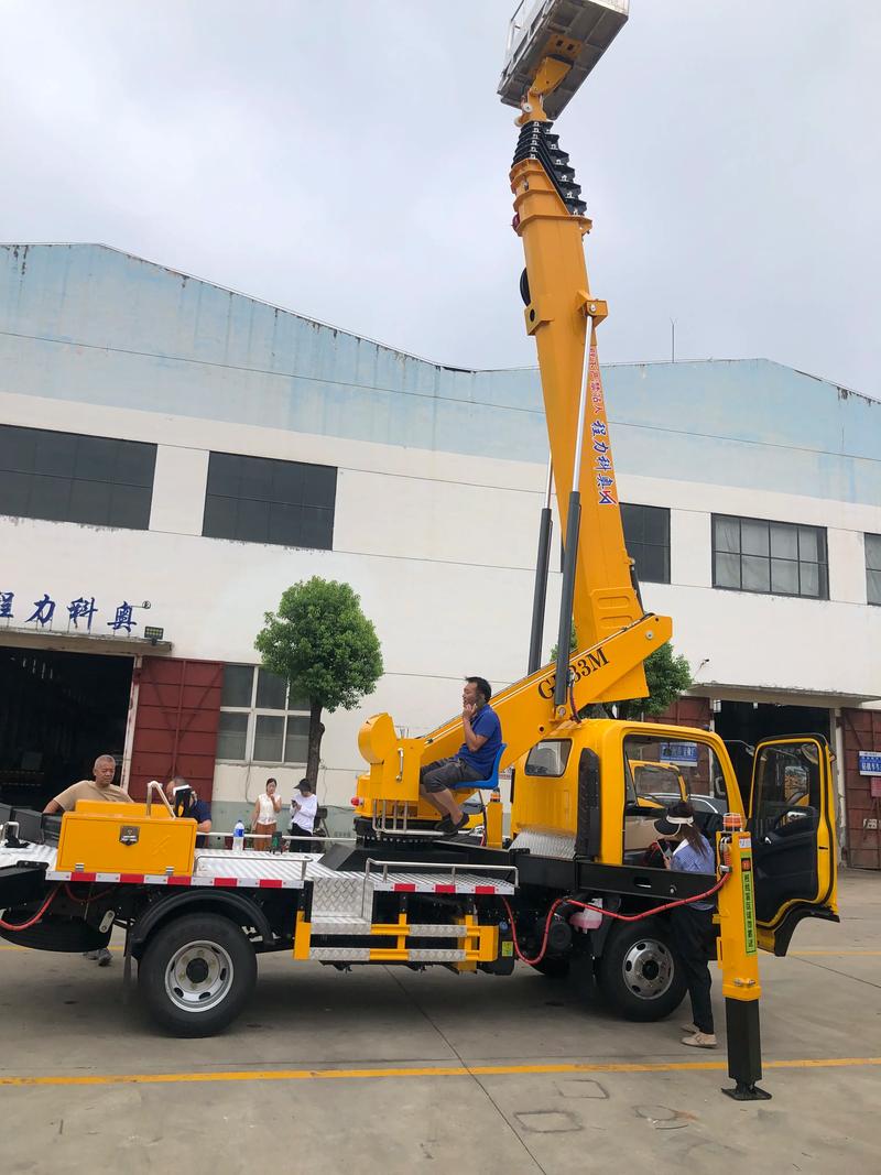大同五十铃高空作业车 专业供应厂家，伸缩臂长覆盖广
